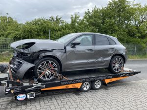 Unfall Macan Restwertankauf