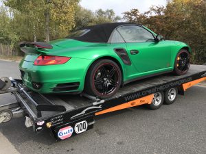 997 Turbo Abholung Transport