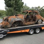 Porsche 356 Brandschaden