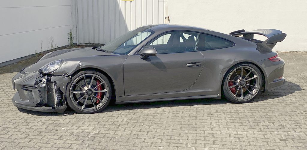 GT3 Unfall-Ankauf 
