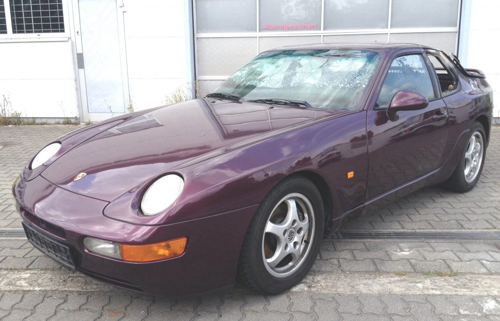 968 Porsche Brandschaden Ankauf