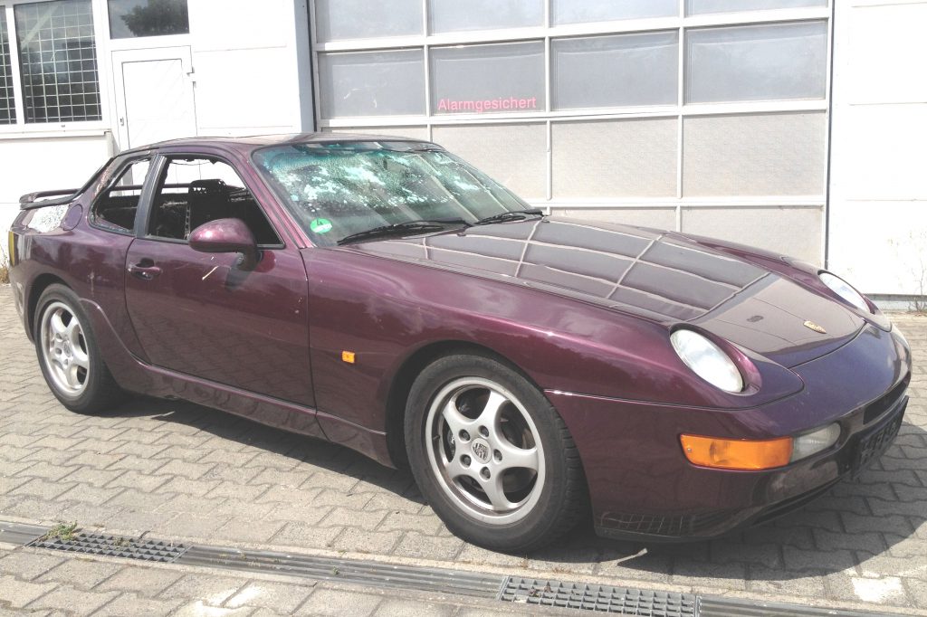 Brandschaden - Porsche gesucht