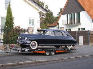 Oldtimer Abholung Transport