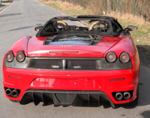 Brandschaden F 430 gesucht