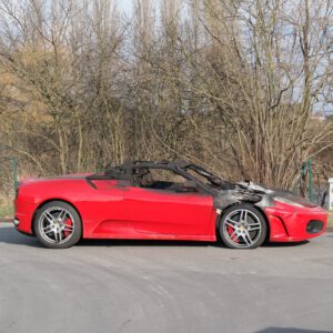 Ferrari F 430 Spider Brandschaden-Ankauf