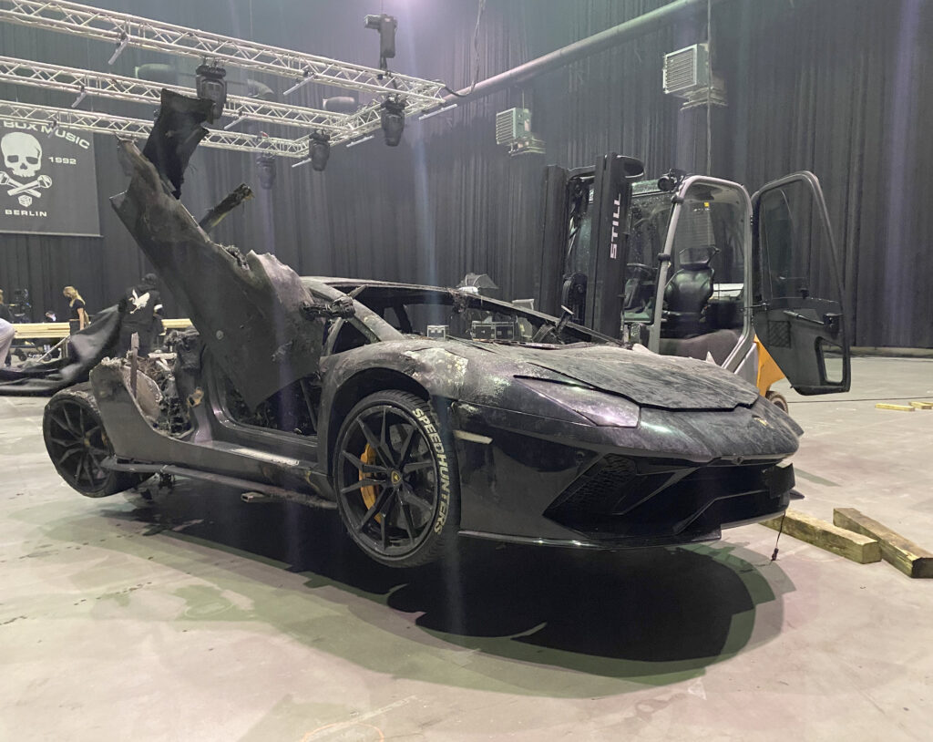 Aventador#Brandschaden#Berlin