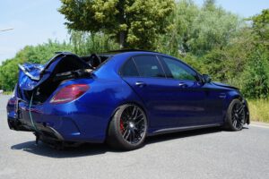 AMG C63 Heckschaden Ankauf
