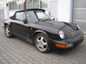 964 Carrera 3.6 Frontschaden links in Black
