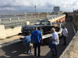 Porsche 911 Abschleppen Italien