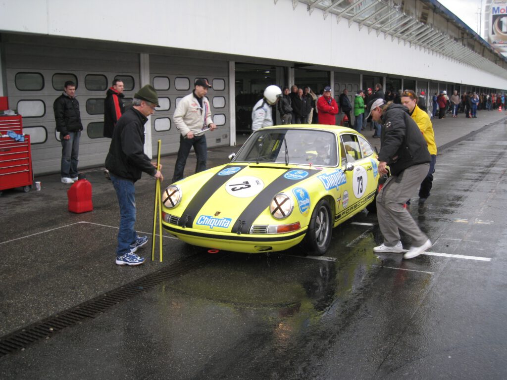 Porsche 911 Boxenstop