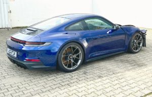 Unfall Porsche 992 GT3 Touring Enzianblau 2022