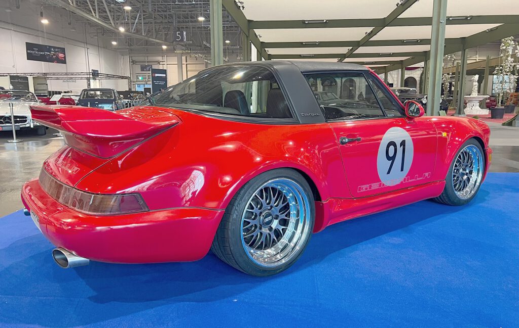 Porsche 964 Targa mit UWE GEMBALLA Umbau aus 1991