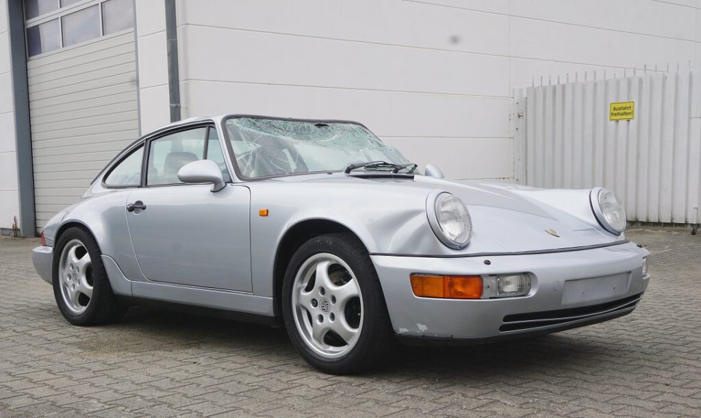 964 Carrera Unfallwagen-Ankauf