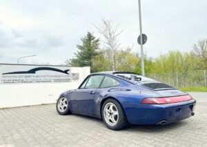 Unfall Porsche 993 Carrera Nachtblau Ankauf