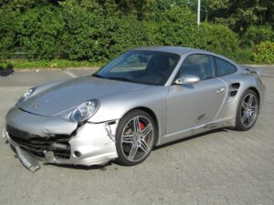 Frontschaden 997 Porsche Turbo Coupe Ankauf