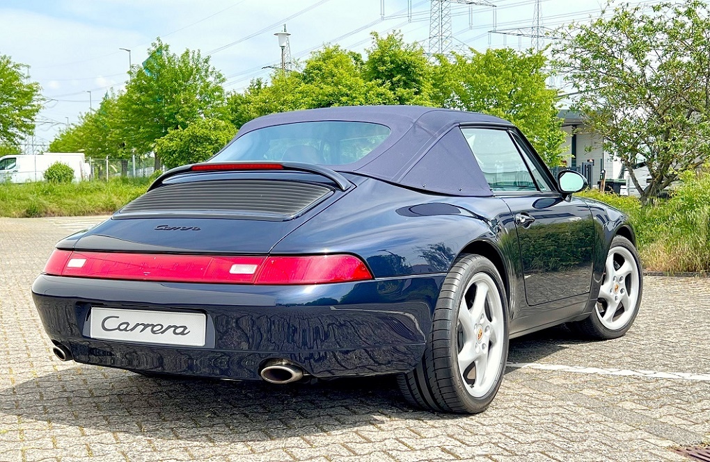 Porsche 993 Carrera Cabrio 1995 Ankauf