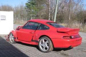 Porsche 993 Turbo Indischrot Totalschaden