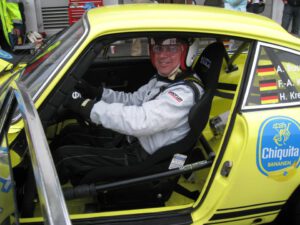 Rennwagen Porsche 911 in Hockenheim