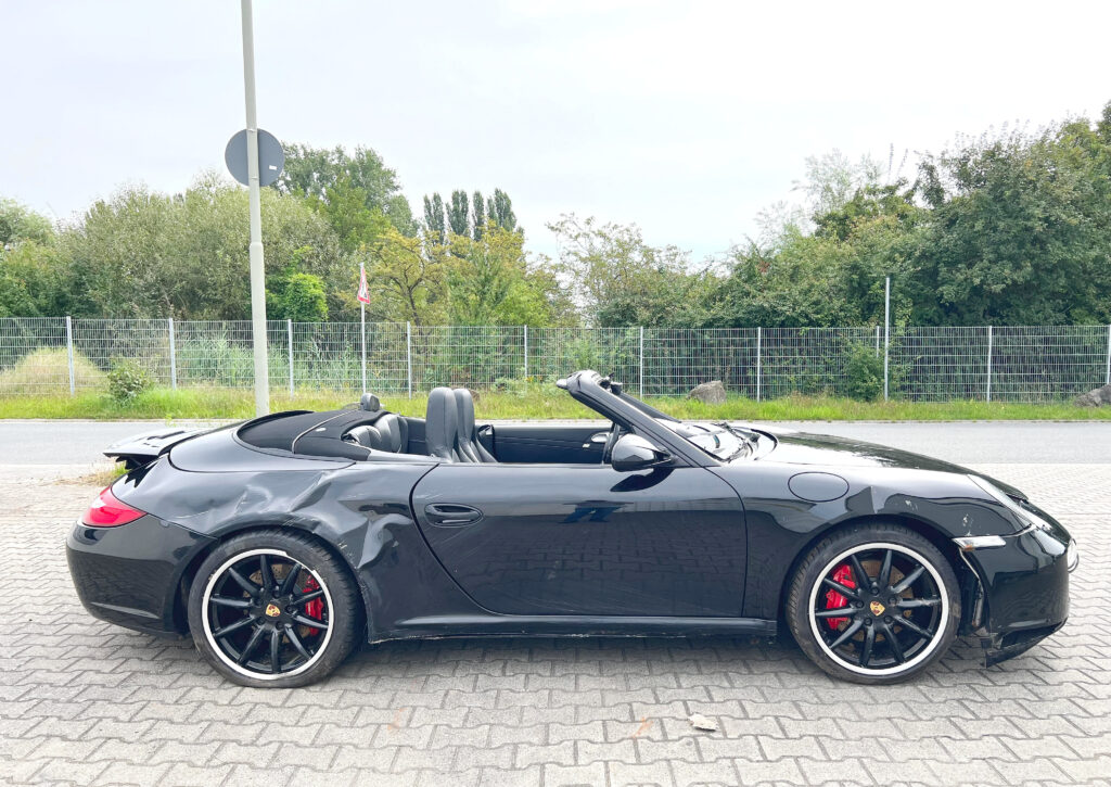 Unfall 997 Cabrio 3.8 Motor GTS
