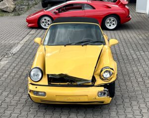 Unfall-Porsche-964 Carrera Cabrio Ankauf
