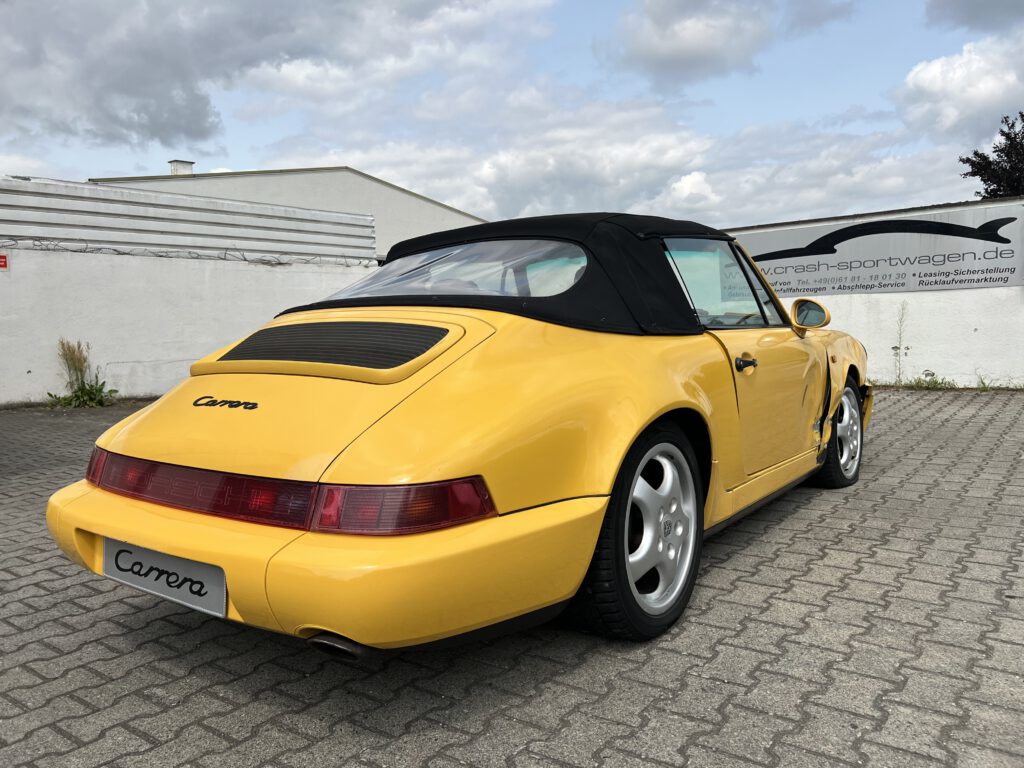 Porsche 964 Carrera 3.6 Cabrio Frontschaden