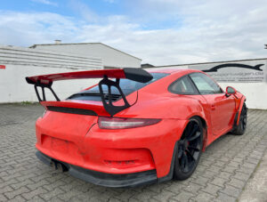 Unfall Porsche 991 GT3 RS