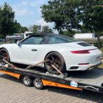 Porsche 991.2 Carrera Targa Wasserschaden-Abholung