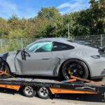 Porsche Unfallwagen Express Transport