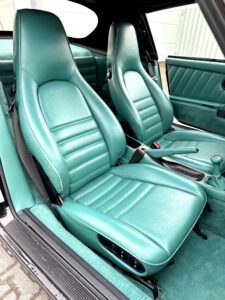 Nephritegrün Porsche 964 Leder Sitze