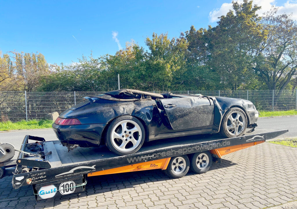 Porsche Totalschaden 993 Carrera 2 Abholservice
