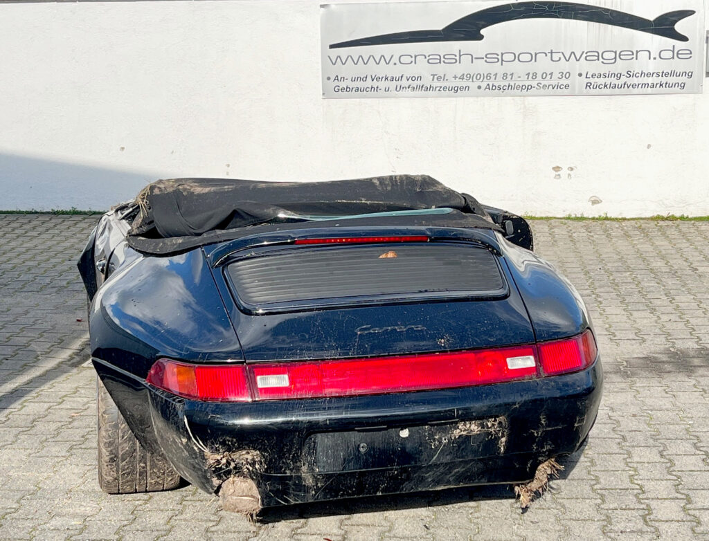 Überschlag 993 Carrera 2 Cabrio Black -Black