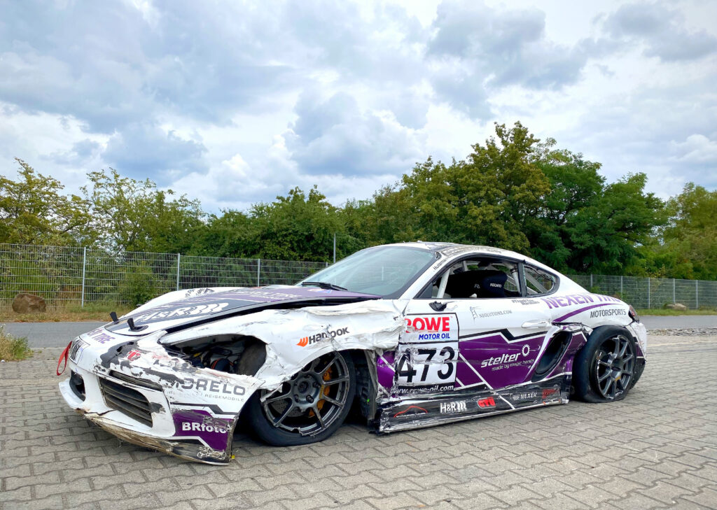 Crash-Porsche Race Nürburgring 2020