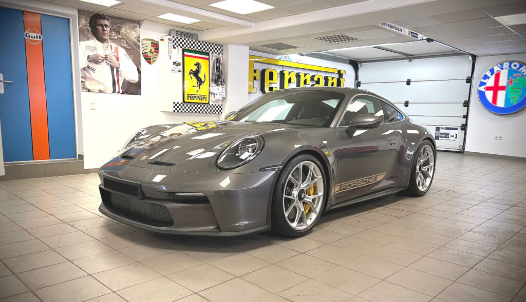GT3 Ankauf in Achatgrau Metallic