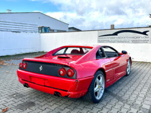 Unfall F 355 GTS Ankauf