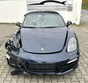 Frontschaden Restwert Boxster Unfall Abwicklung