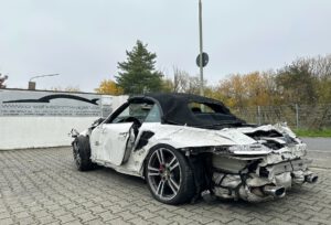 Totalschaden Porsche 997 Turbo Cabrio
