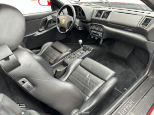 F 355 GTS Innen Leder Schwarz Airbag 2x ok