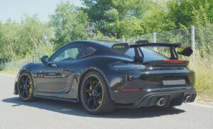 GT4 RS Clubsport Cayman 718 mit Weissachpaket Unfallporsche Schadenmanagement