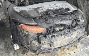 991 Carrera 2 Cabrio Porsche Garagenbrand