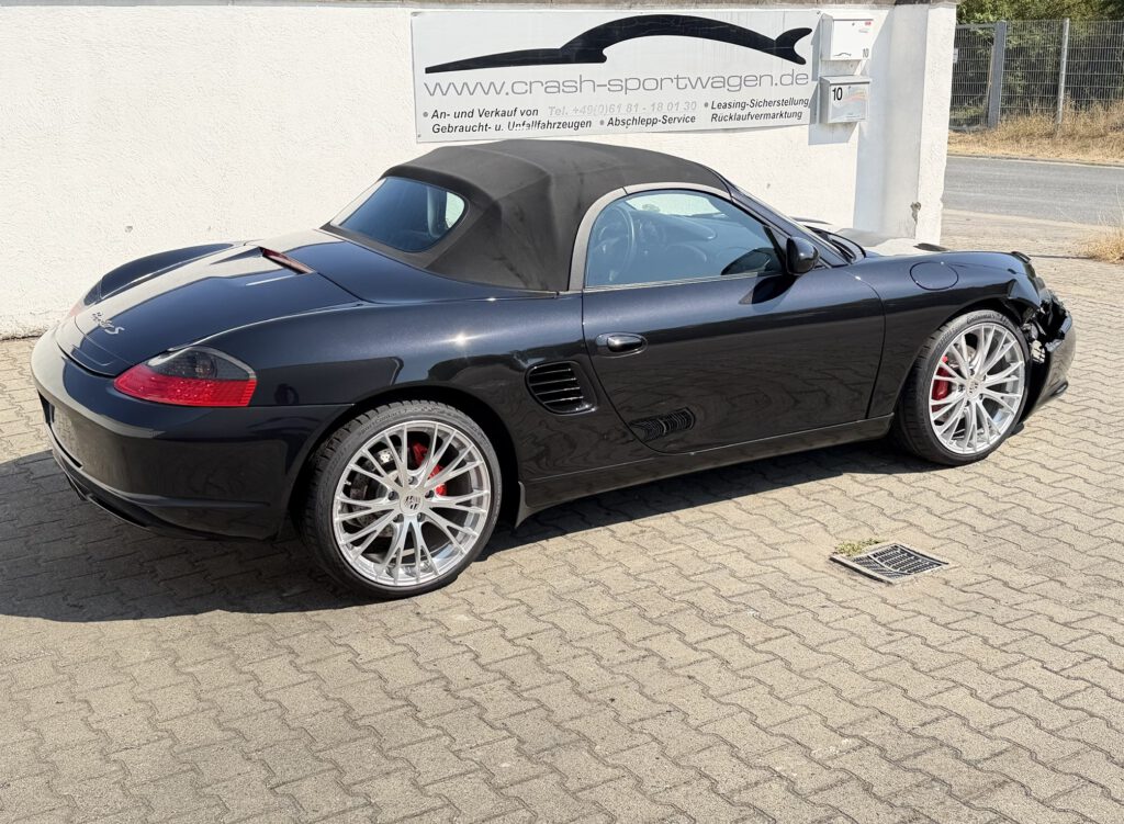 Unfall Porsche Boxster S