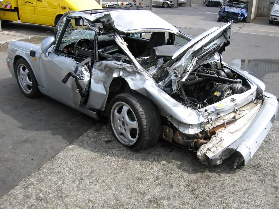 964 Porsche Carrera 2 Unfall-Total Loss Restwert Ankauf