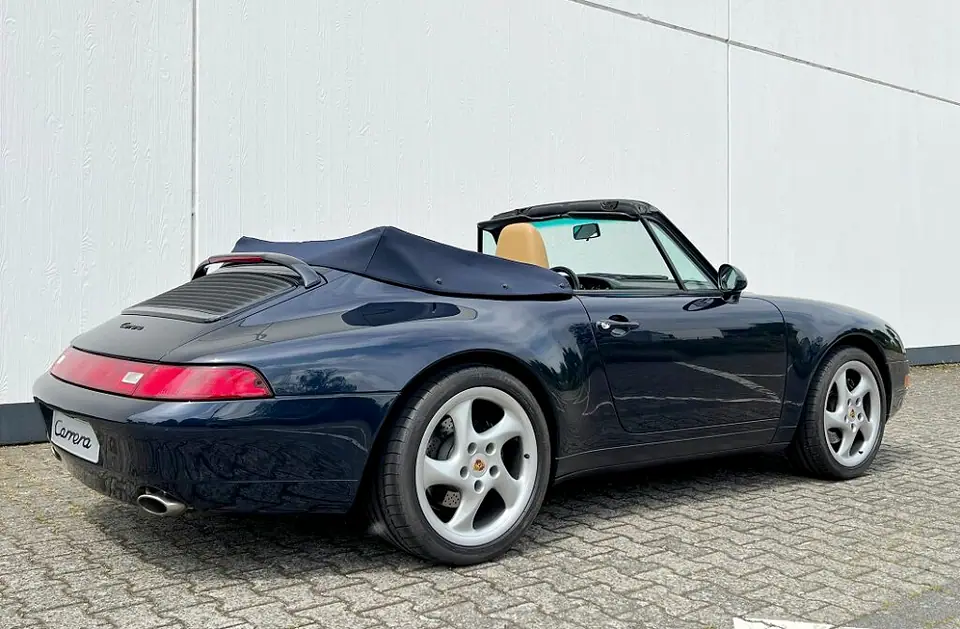 993 Porsche Carrera Cabrio in Nachtblau-Ankauf