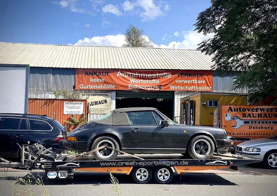 Autoverwertung Bauhaus Duisburg Porsche 911 Luftgekühlt Ankauf