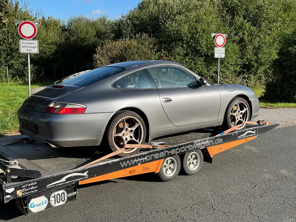 996 Carrera Restwert Abtransport-Abschleppen