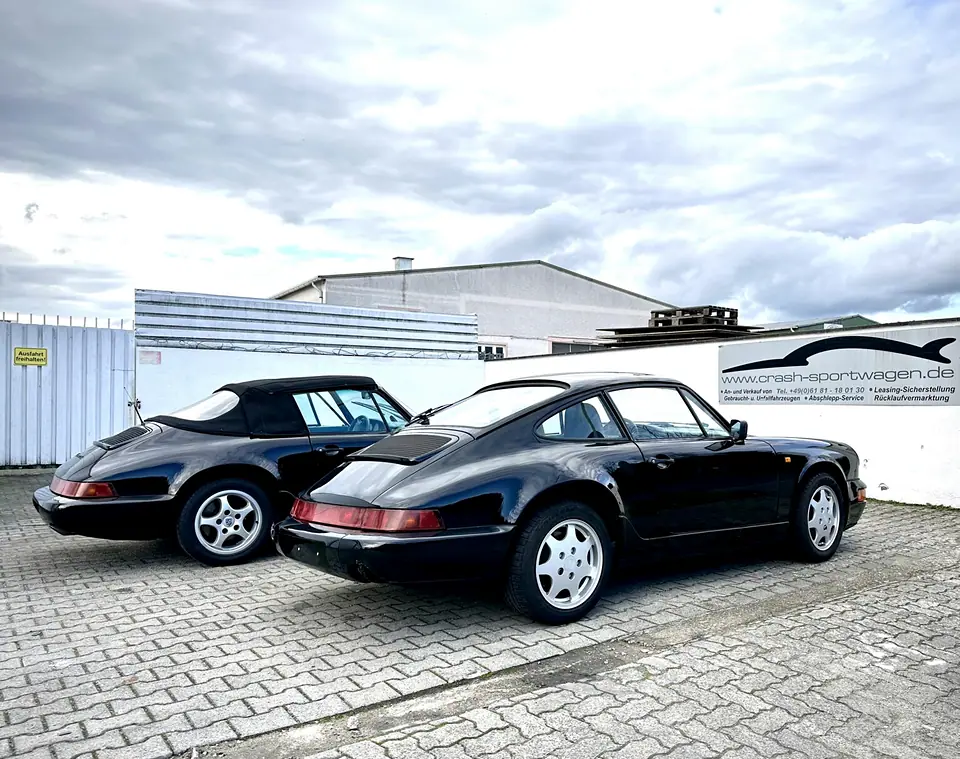 964 Carrera 3.6 Unfallwagen-Ankauf