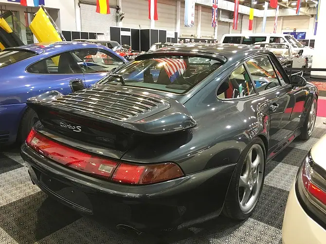 Porsche 993 Turbo Exponat Essen Motor Show