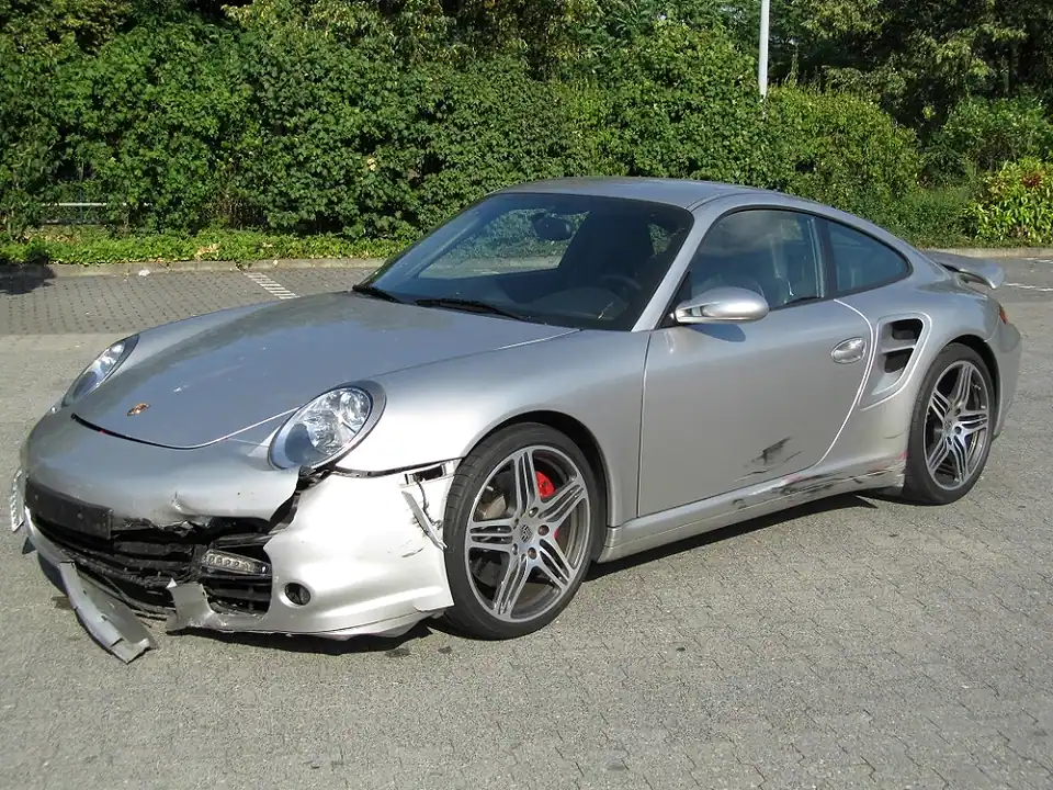 Frontschaden 997 Porsche Turbo Coupe Ankauf
