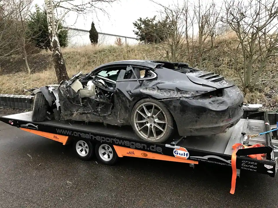 Porsche 991 Carrera 2014 Totalschaden