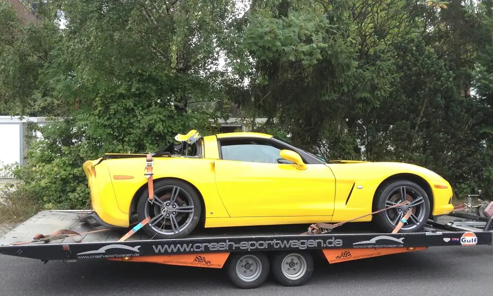 Corvette Ankauf suche Unfall Corvette