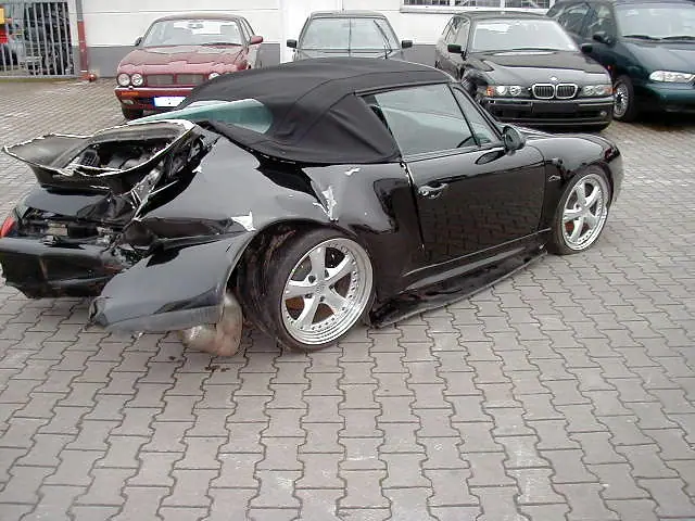 993 Carrera Cabrio Heckschaden